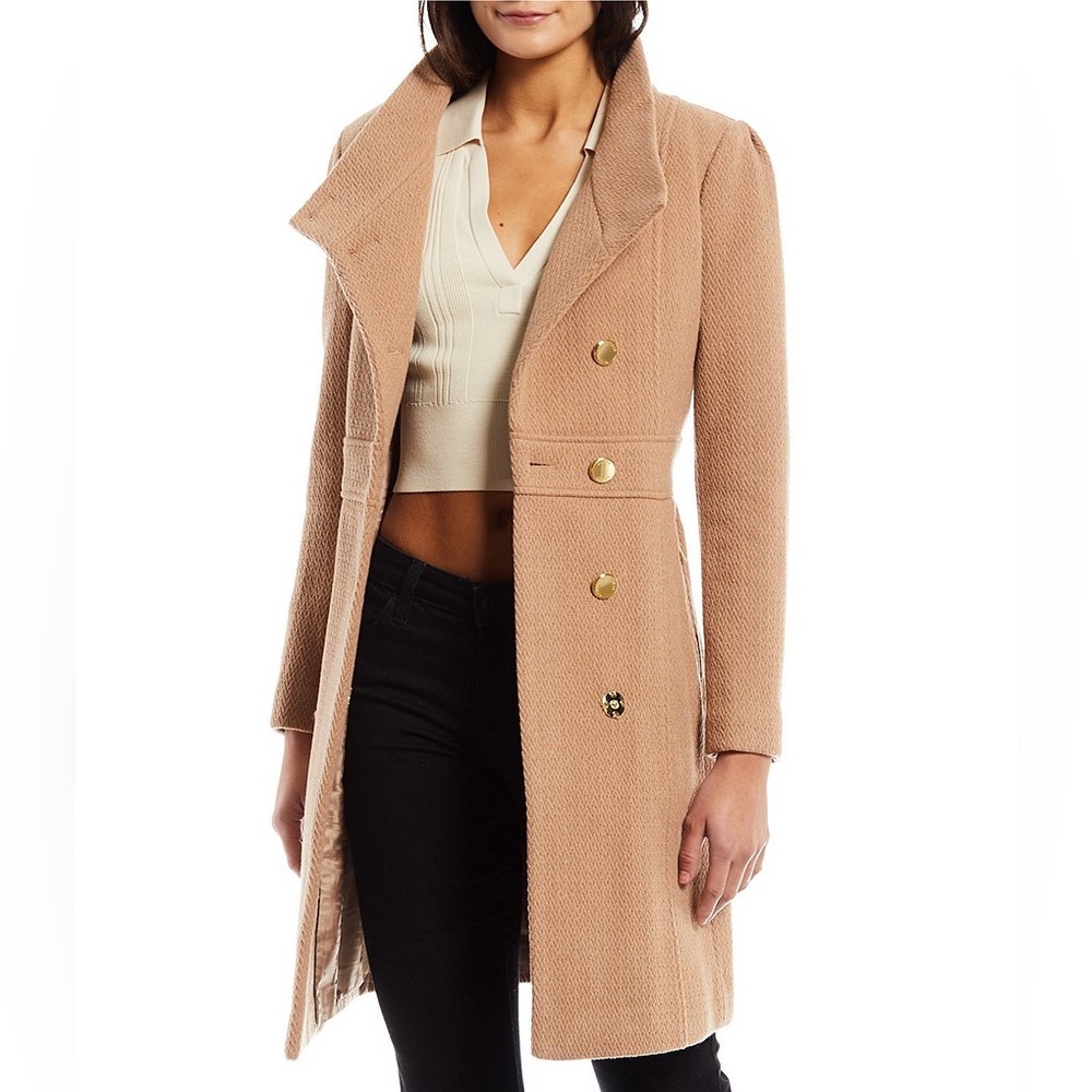 Guess Asymmetrical Single Breasted coat